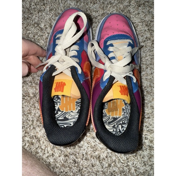 Nike Undefeated x Air Force 1 Low Total Orange Size‎ 3.5 DV5255-400 main image 5